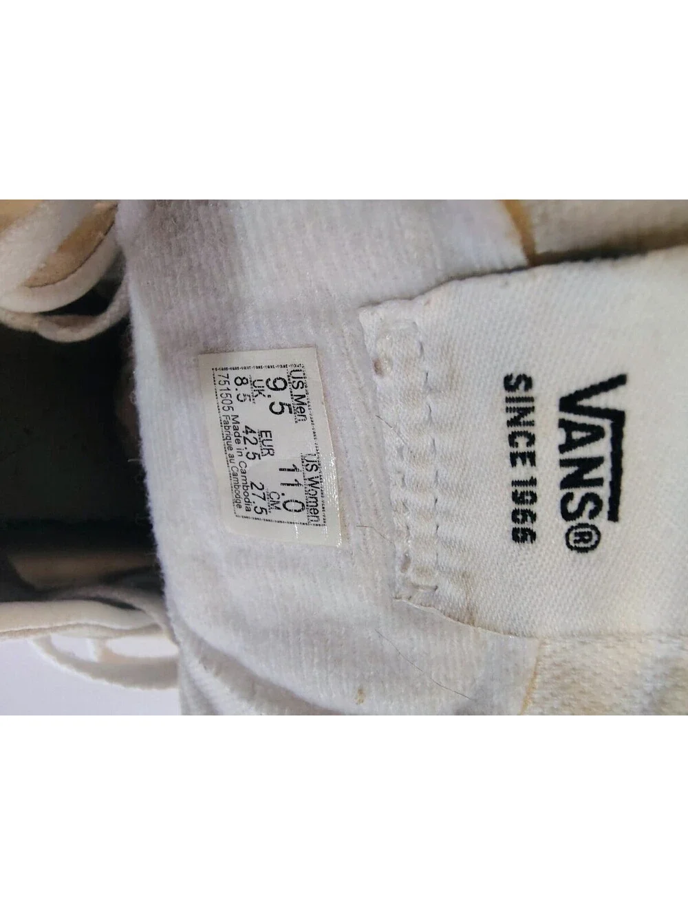 Vans up sale